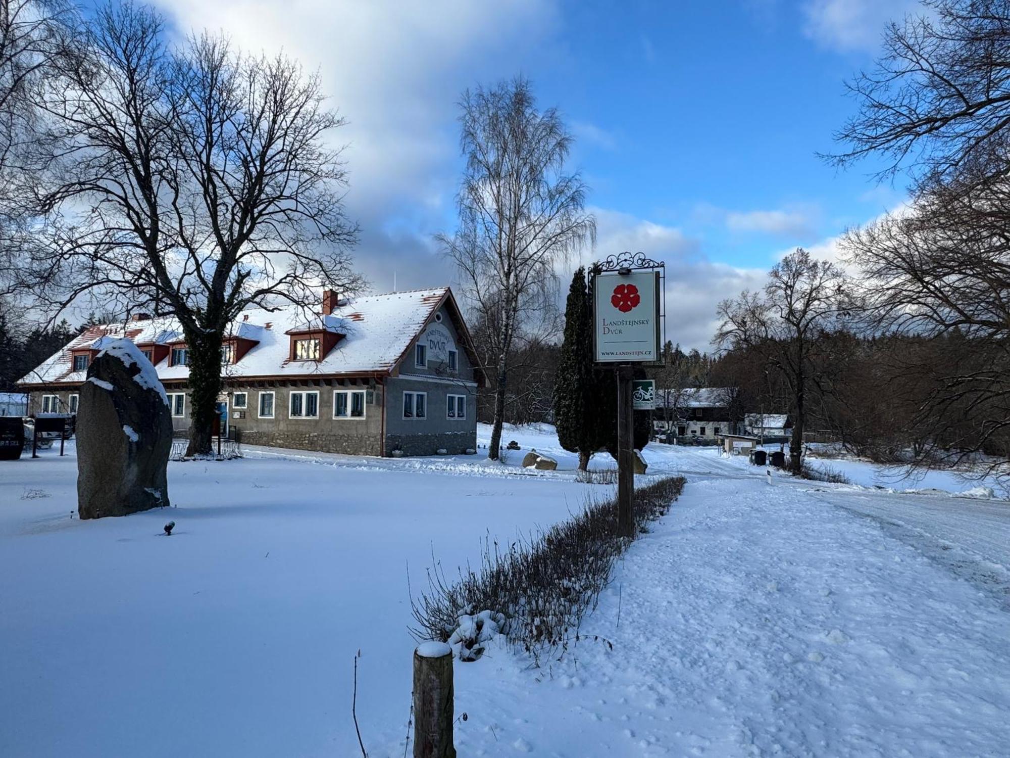 Penzion Landstejnsky Dvur Slavonice Dış mekan fotoğraf
